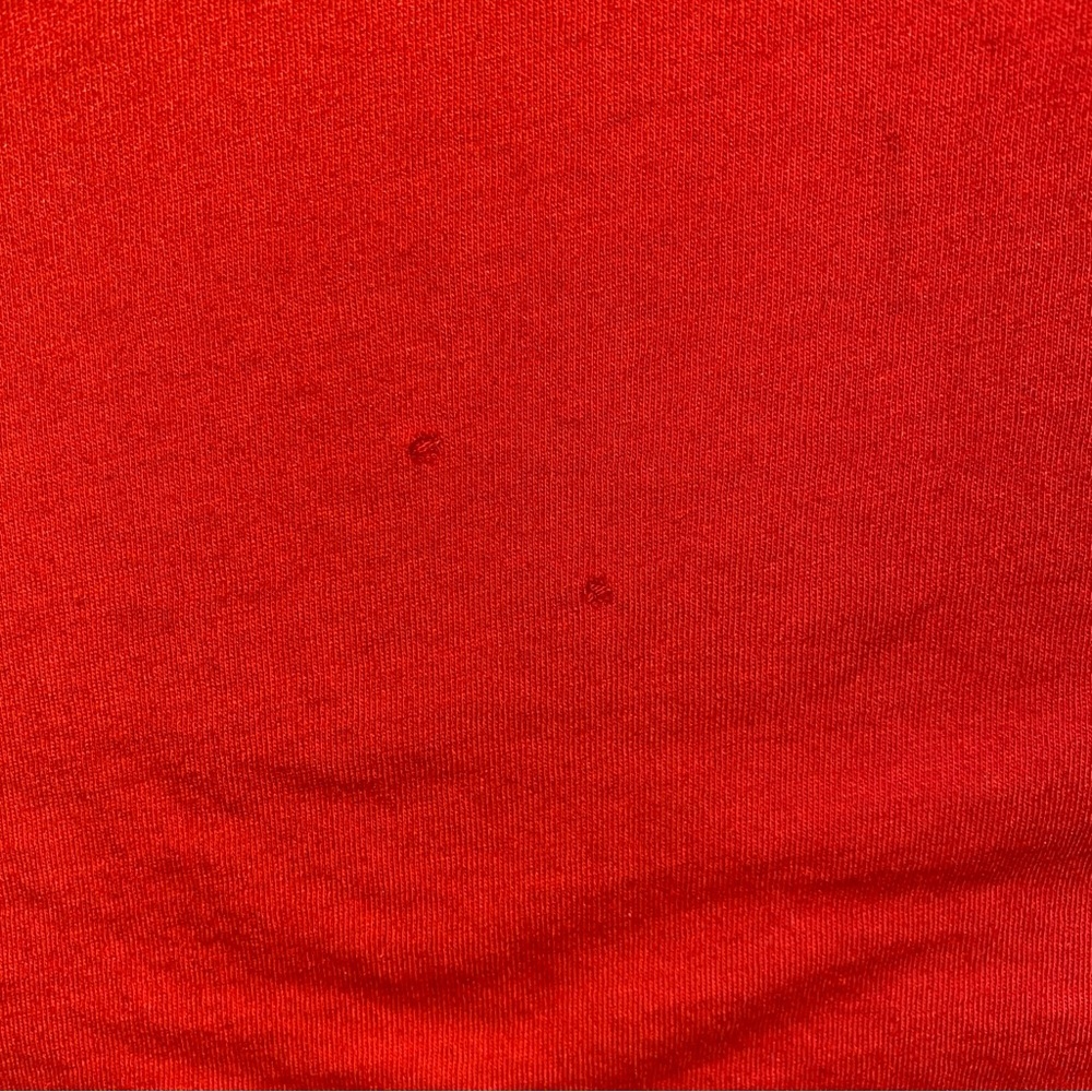 Ralph Lauren Women’s Red V-Neck T-Shirt With Yellow Pony - Picture 5 of 5